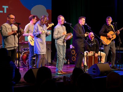 Die Band "Echtes Leben" der Lebenshilfe | © AWO Bremerhaven/Simone Hryzyk
