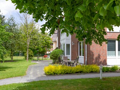 Außenaufnahme der Einrichtung "Betreutes Wohnen" 